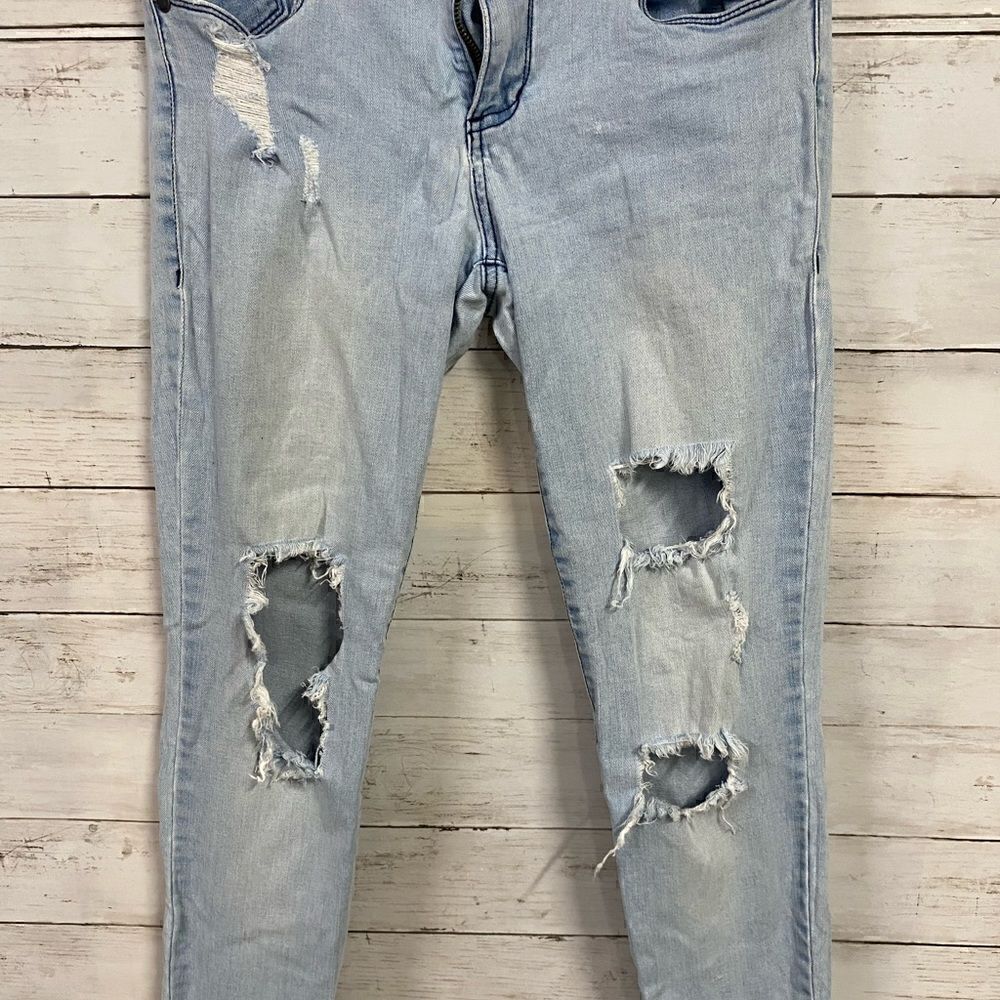 See Thru Soul Lily Skinny Jeans - Picture 3 of 7
